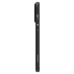   iPhone 14 Pro Max Spigen Liquid Air flexibilis TPU gél tok matt fekete