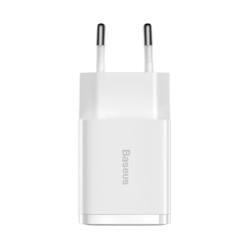 Baseus Compact hálózati töltő 2XUSB - 10.5W (CCXJ010202) fehér