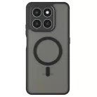 Honor 400 Smart / X7d 4G - Techsuit PureFrost MagSafe - Matt Fekete tok