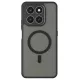 Honor 400 Smart / X7d 4G - Techsuit PureFrost MagSafe - Matt Fekete tok