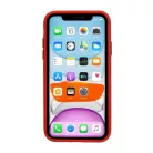 Xiaomi 12 / 12X Vennus Color Button Matt Bumper tok piros