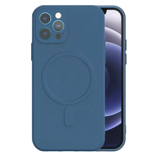 iPhone 13 Pro Max TEL PROTECT MagSilicone tok tengerészkék