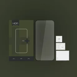   iPhone 15 Pro Hofi Glass Pro+ Hybrid temperált üvegfólia fekete
