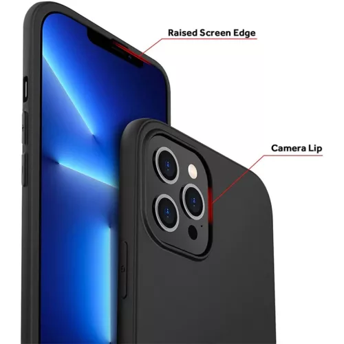 iPhone 7/8/SE 2020/SE 2022 Matt TPU tok fekete