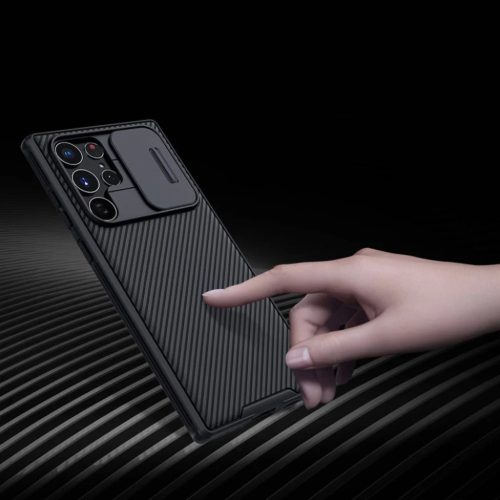 Samsung Galaxy S22 Ultra Nillkin CamShield Pro tok fekete