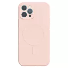iPhone 13 Pro Max TEL PROTECT MagSilicone tok világos rózsaszín