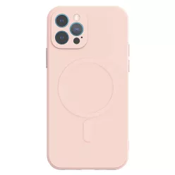   iPhone 13 Pro Max TEL PROTECT MagSilicone tok világos rózsaszín