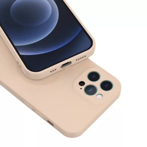 iPhone 13 Pro Max TEL PROTECT MagSilicone tok világos rózsaszín