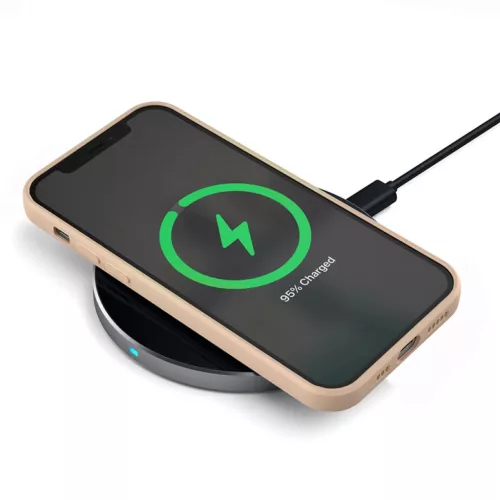 iPhone 13 Pro Max TEL PROTECT MagSilicone tok világos rózsaszín