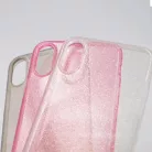 iPhone 13 Pro Max Crystal Glitter tok ezüst
