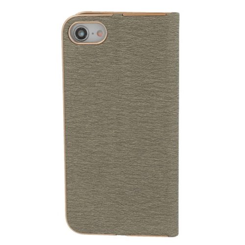 iPhone 14 Plus Vennus Book fliptok szürke