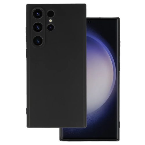Samsung Galaxy S23 Ultra Matt TPU tok fekete