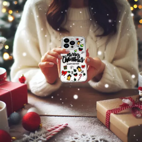 iPhone 13 Pro Tel Protect Christmas Karácsonyi mintás tok design 3 átlátszó
