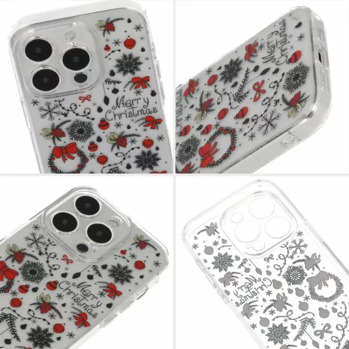 iPhone 13 Pro Tel Protect Christmas Karácsonyi mintás tok design 5 átlátszó