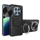 Techsuit - CamGuard Pro - Xiaomi Redmi Note 14 Pro 4G / Poco F7 - Fekete tok