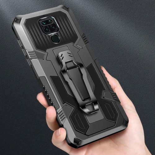 Motorola Moto G9 Play Nexeri Tank Armored tok fekete