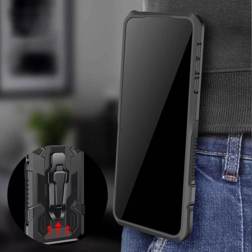Motorola Moto G9 Play Nexeri Tank Armored tok fekete
