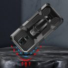 Motorola Moto G9 Play Nexeri Tank Armored tok fekete