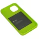 iPhone 13 Pro Max Jelly szilikon tok lime