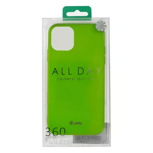 iPhone 13 Pro Max Jelly szilikon tok lime