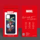 iPhone 13 Pro Max Marvel Avengers - Bosszúállók tok sötétkék