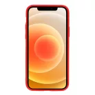 Xiaomi 12/12X Tel Protect Luxury szilikon tok piros