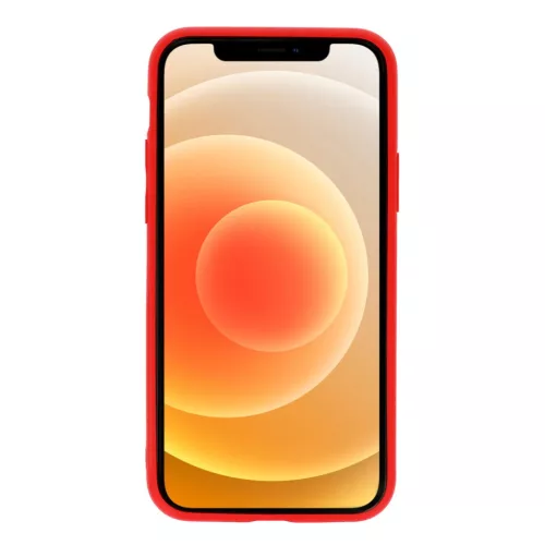 Xiaomi 12/12X Tel Protect Luxury szilikon tok piros