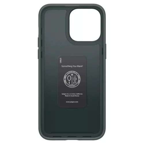 iPhone 14 Pro Max Spigen Thin Fit ultravékony tok Abyss zöld (ACS04771)
