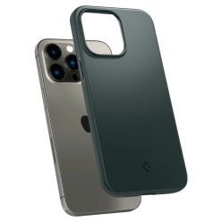   iPhone 14 Pro Spigen Thin Fit ultravékony tok Abyss zöld (ACS04786)