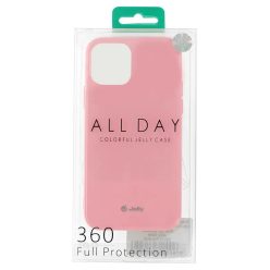 Jelly szilikon tok iPhone 14 Plus világos rózsaszín