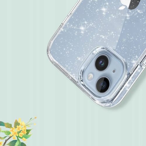 Samsung Galaxy A14 4G / 5G Tech-Protect FlexAir csillogó áttetsző tok