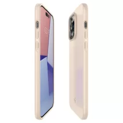   iPhone 14 Pro Max Spigen Thin Fit ultravékony tok homokszínű (ACS04770)