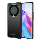 Techsuit - Szénszilikon - Honor Magic5 Lite - Fekete tok