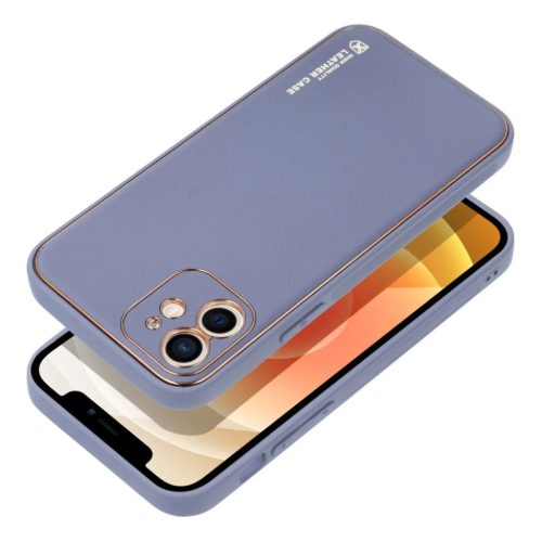 iPhone 14 Plus Forcell Leather tok kék