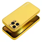 iPhone 14 Pro Max Forcell Leather tok sárga