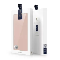 iPhone 13 Pro Max Dux Ducis Skinpro fliptok rózsaszín