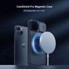 iPhone 14 Plus Nillkin CamShield Pro Magsafe kompatibilis tok fekete