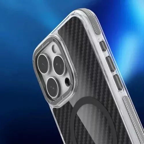 Samsung Galaxy A17 5G Fiber Magsafe tok szürke