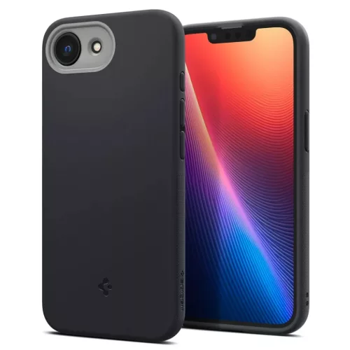 iPhone 16e/17e Fekete Szezám Spigen Nano Pop Mag Magsafe tok