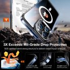 Torras - Diamond MagSafe Sorozat - iPhone 15 Pro Max - Átlátszó tok