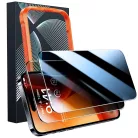 Torras - GlassGo Epic Privacy - iPhone 15 Pro Max - Fekete üvegfólia