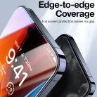 Torras - GlassGo Epic Privacy - iPhone 15 Pro Max - Fekete üvegfólia