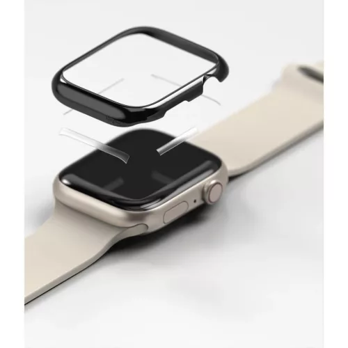 Apple Watch 7 (45 mm) Ringke Bezel Styling káva dísz fekete