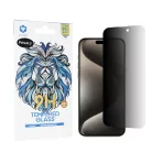 Lito - 2.5D Klasszikus Üveg - iPhone 15 Pro Max - Adatvédelmi üvegfólia