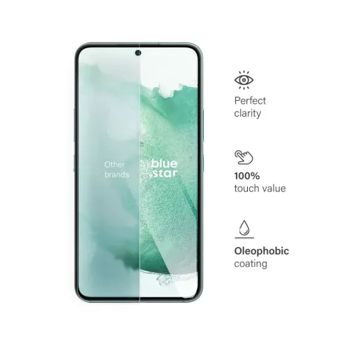 Samsung Galaxy S22 Blue Star kijelzővédő üvegfólia