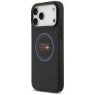 iPhone 17 Pro Max Red Bull Hálós Kék Gyűrű & Fém Gombok MagSafe tok