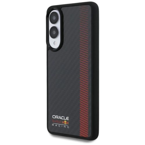 Samsung Galaxy S25 Edge Red Bull Valódi Karbon Szálas Powerbar MagSafe tok fekete