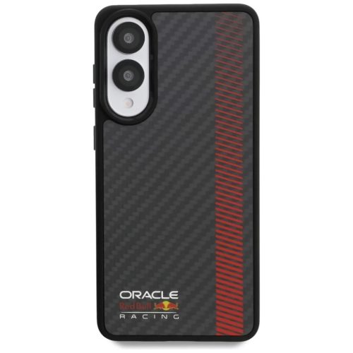 Samsung Galaxy S25 Edge Red Bull Valódi Karbon Szálas Powerbar MagSafe tok fekete