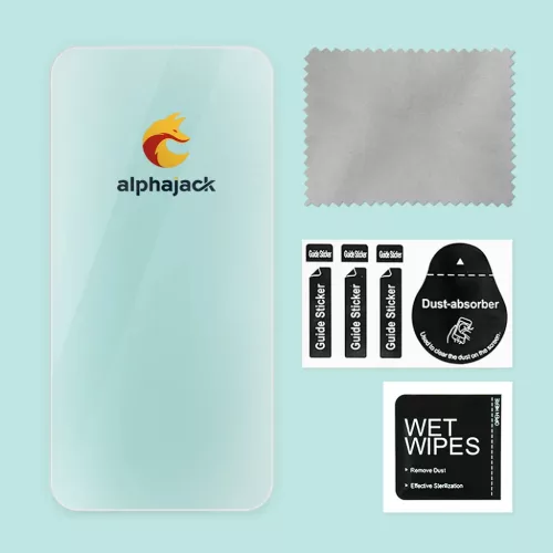 MATT iPhone 15 Pro Max Hydrogel Öngyógyító kijelzővédő előlapi fólia Alphajack