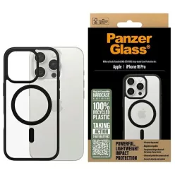 iPhone 16 Pro PanzerGlass HardCase tok fekete MagSafe 1302
